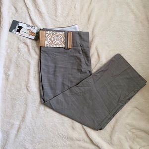 NEW Maurices Cropped Career Pant With Belt